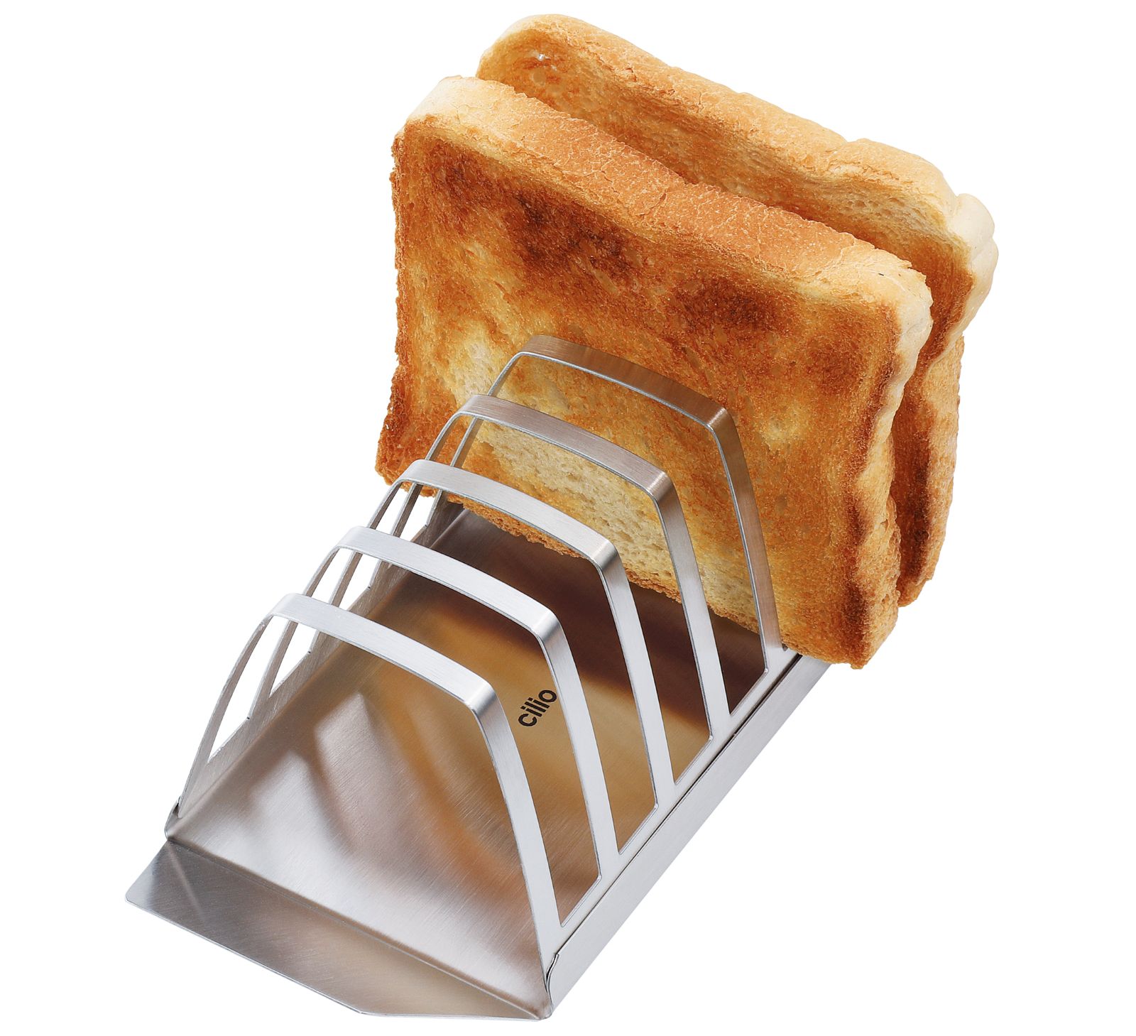 550627_ Praktický Nerezový stojan na toasty od CILIO